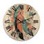 Horloge murale en bois massif Marjan-1281668779