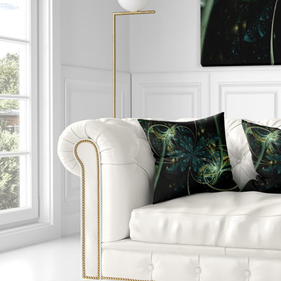 Coussin floral floral digital art