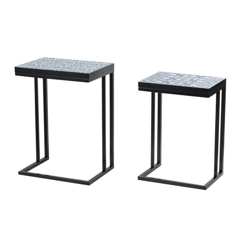 Solid Wood Top Nesting Tables