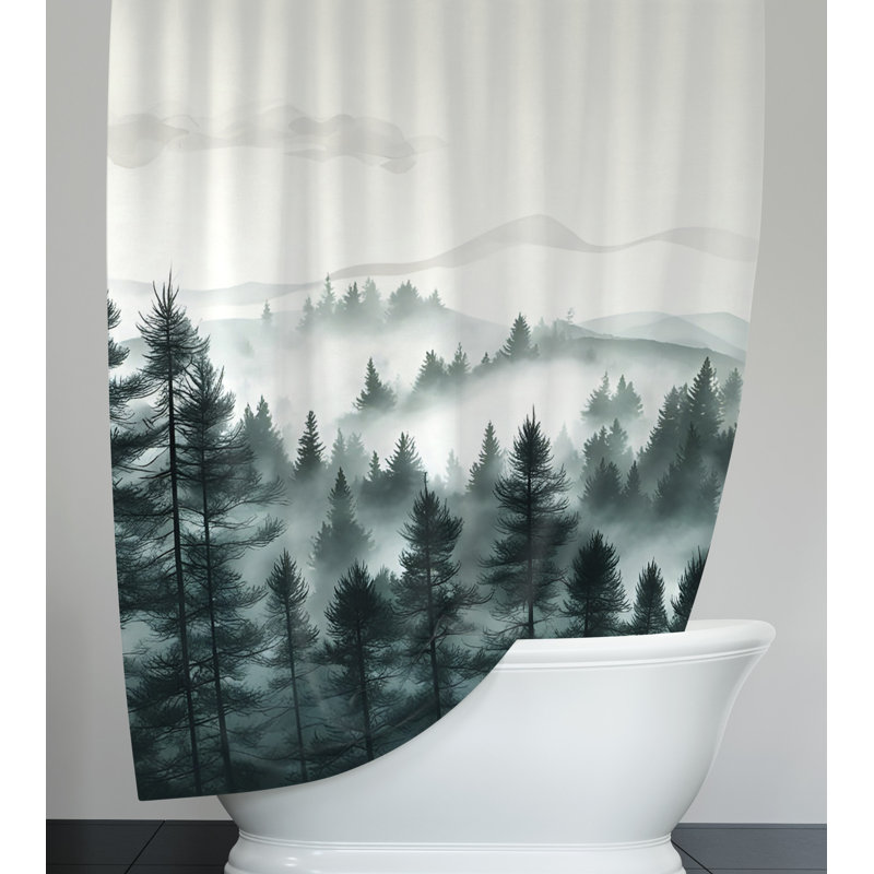 Rideau de douche Dessa, H 72 po x l 70 po