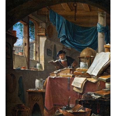 A scholar in his Study