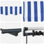 Brayden Studio 350cm W x 200cm D Fabric Cover Retractable Door / Window Awning-1871095671