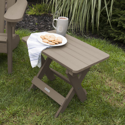Table d'appoint en plastique Prattsville