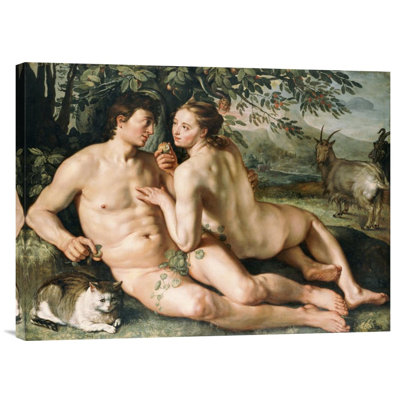 " The Fall Of Man " by Hendrick Goltzius