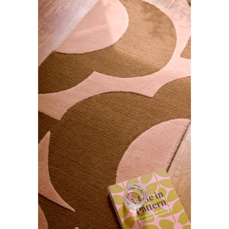 Hand Tufted Wool Floral Area Rug, Runner 2'4" x 9'10"