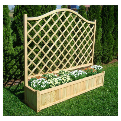 Alberto Wood Planter Box