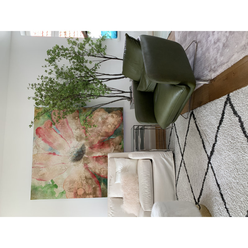 Collin Glass Top Frame Side Table Set