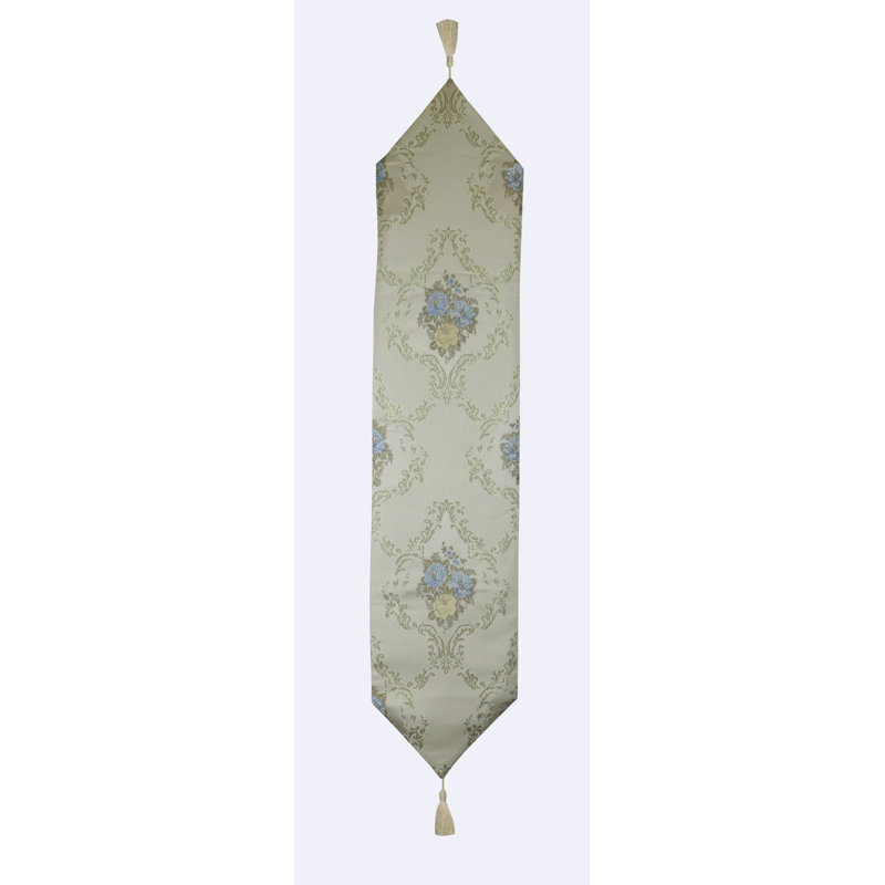 Finnian Floral Elements and Flower Bouquets Table Runner