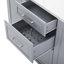 50.7" Rolling Storage Kitchen Island With Drop Leaf And 2 Drawers