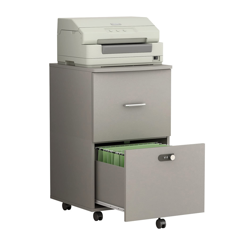 Ebern Designs Vertice File for Home Office, 2 Drawer Filing