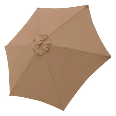 10ft Patio Umbrella Canopy Top Cover Replacement Fits 6 Ribs (canopy Only)