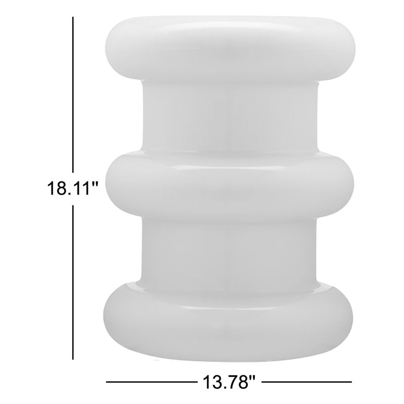 Pilastro Accent Stool, Green