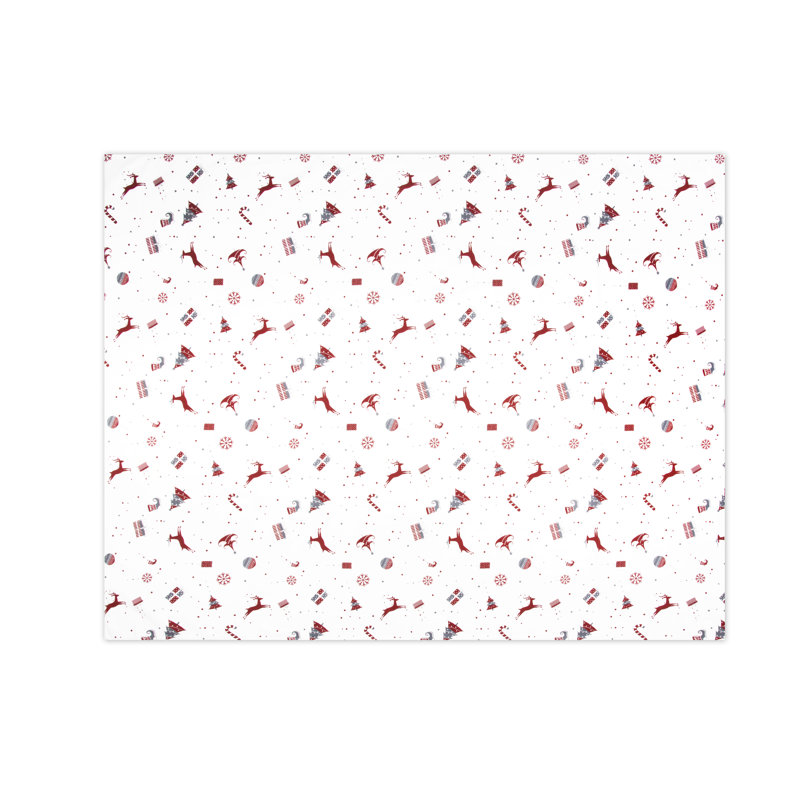 Merry Christmas Tablecloth, 140cm W x 180cm L