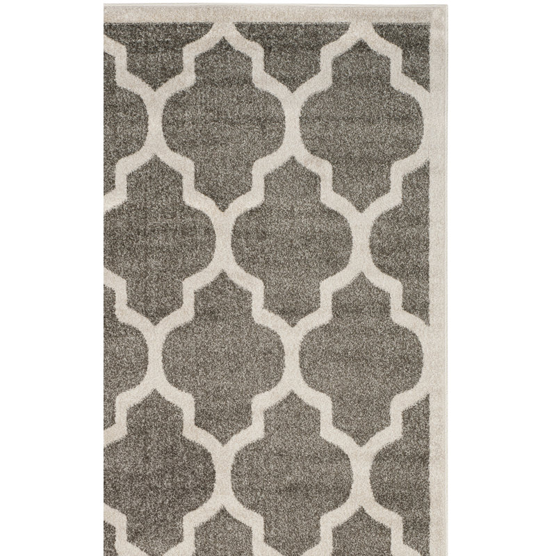 Carman Performance Geometric Rug, Rectangle 3' x 5'