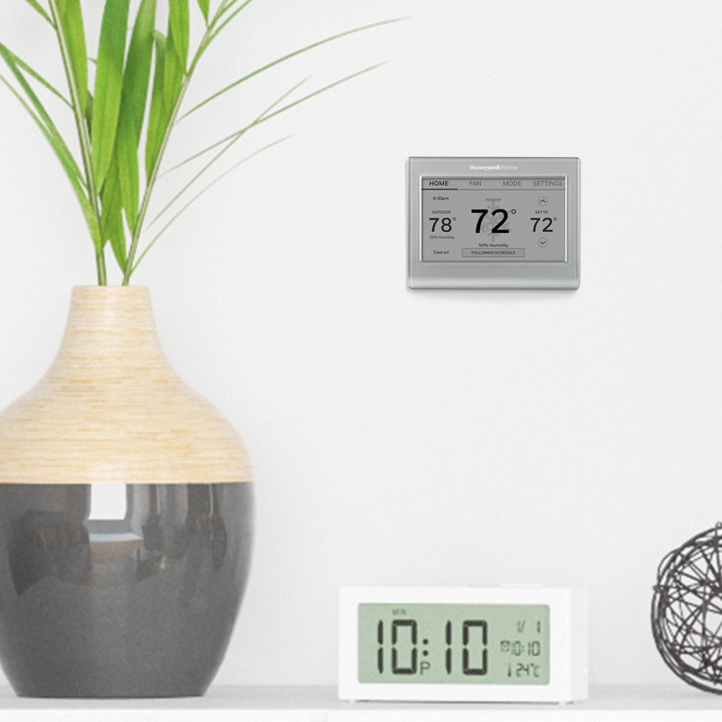 Honeywell Silver Wi-Fi Smart Color Programmable Thermostat