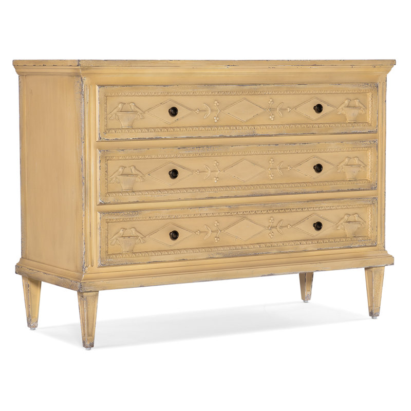 Charleston Accent Chest, Yellow Ochre
