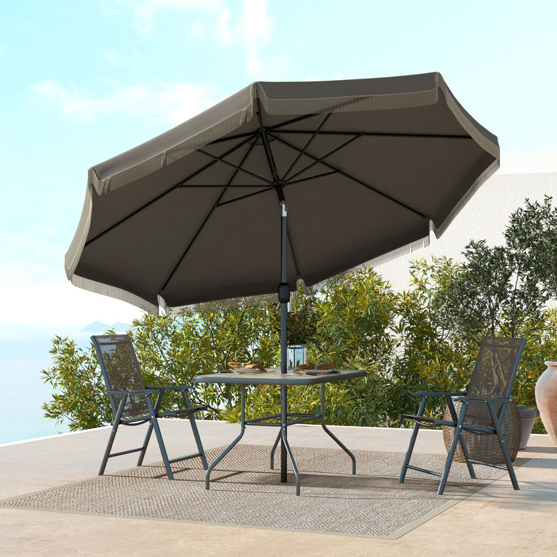 Parasol Jaylianie, Gris foncé