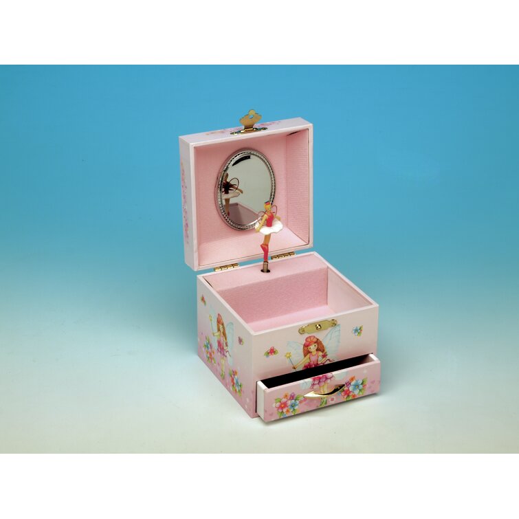 Disney princess wooden jewellery box, pink, Disney