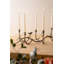 CANDELABRA EN FONTE AVEC OISEAUX