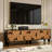 French Style Solid Pine TV Stand-685356894