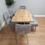 Dining Set with Bench and 4 Chairs