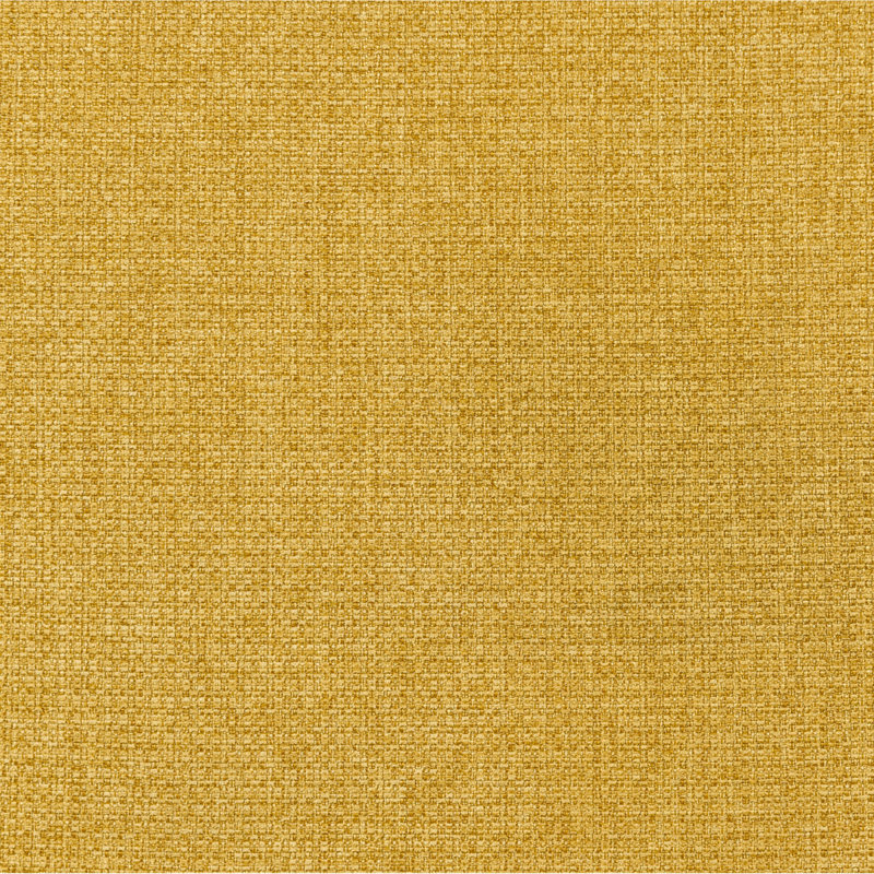 Delsur Mustard Yellow Fabric Upholstered Tufted Accent Bench, Mustard yellow