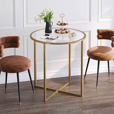 Table de salle à manger Dublin - une table ronde en bois massif