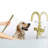 Circular Single Handle Tub Faucet-65166440