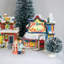 Édifice de village de jouets de Noël 4 po