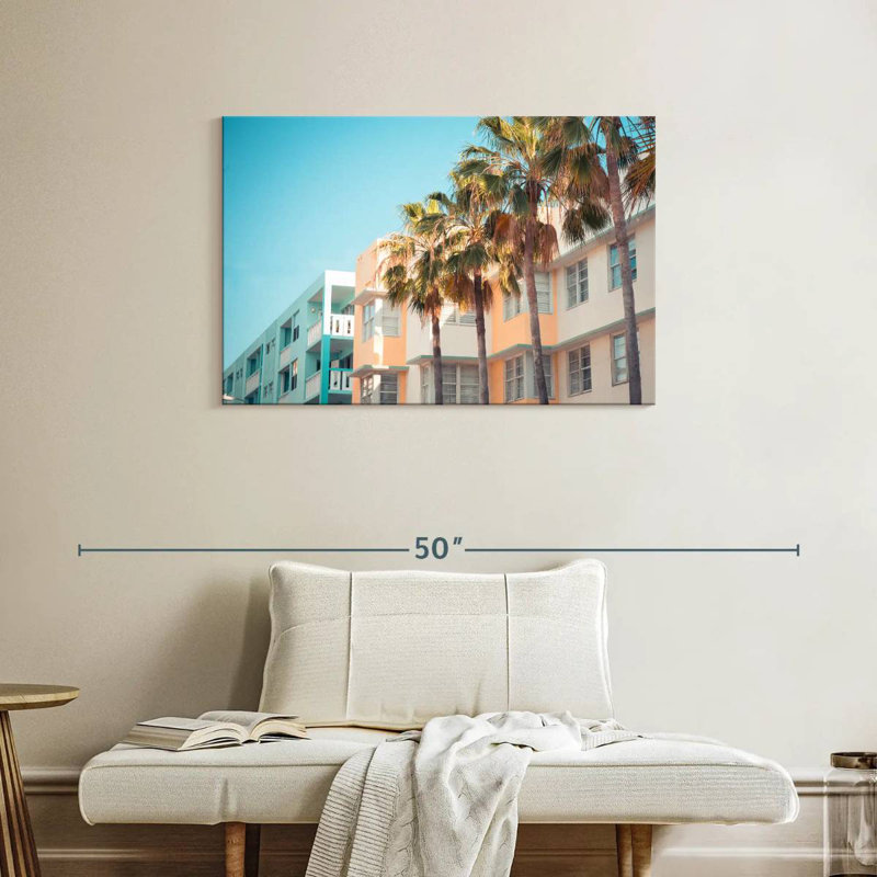 Lilie Miami City Buildings, H 24 po x l 36 po