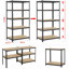 180cm 4 Shelf Shelving Unit-736780468-738325263