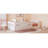 Wood Platform Bed With Guardrail-1504710264