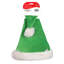 Chapeau de père Noël vert