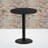 Jamey 24'' Round Laminate Table Top with 18'' Round Bar Height Table Base-1649314668-1649314669-1649314600