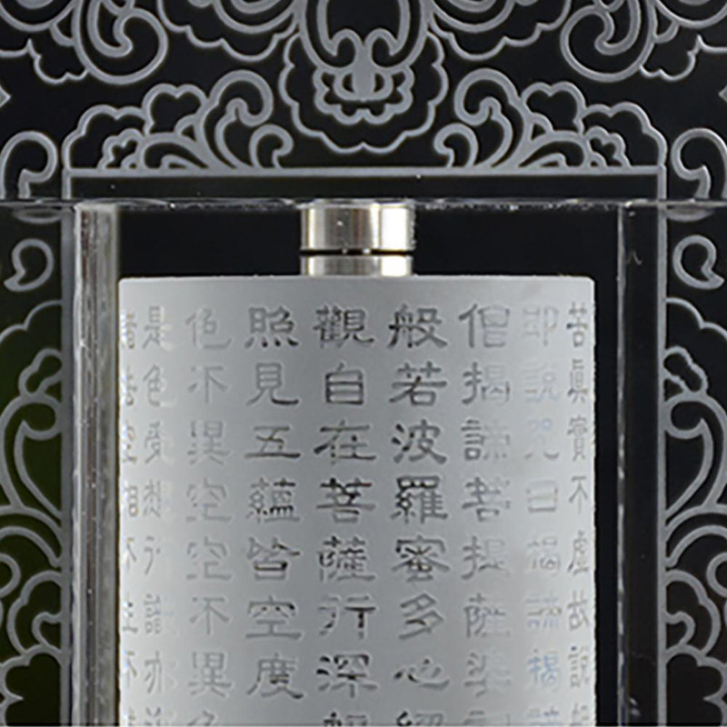 LIULI Crystal Art Crystal Prayer Wheel Sculpture
