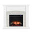 Norcott 45.75'' W White Electric Fireplace-288913537