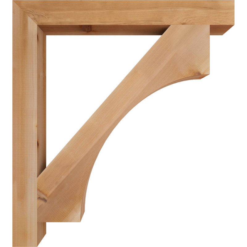 Support Westlake Block, Cèdre rouge de l'Ouest (lisse), H 40 po x l 3,5 po x P 36 po