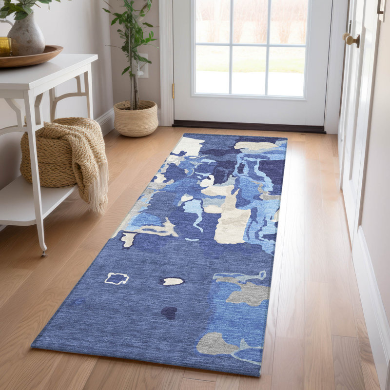  Machine Washable Indoor/Outdoor Chayden ACN1028 Rug, Runner 2'3" x 7'6"