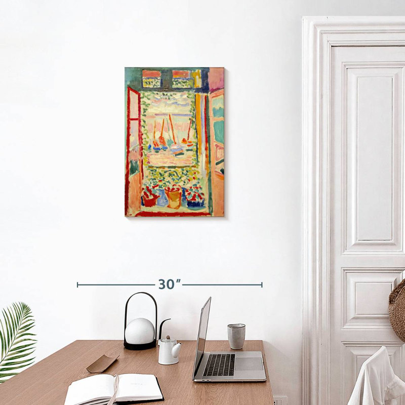 Open Window Collioure, 24" H x 16" W