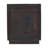 Solid Wood Milan Bedside,Brown,2-Doors,1-Drawers-1823286604