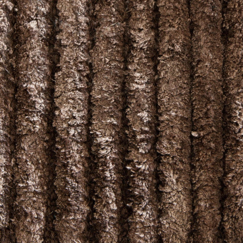 Handmade Striped Wool-Viscose Blend Rug, 3'6" x 5'6"