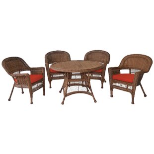 Round 4 - Person 44.5'' Long Dining Set