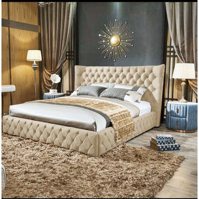 Buckingham Upholstered Ottoman Storage Bed