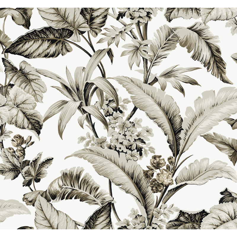 Papier peint Heiti, Taupe