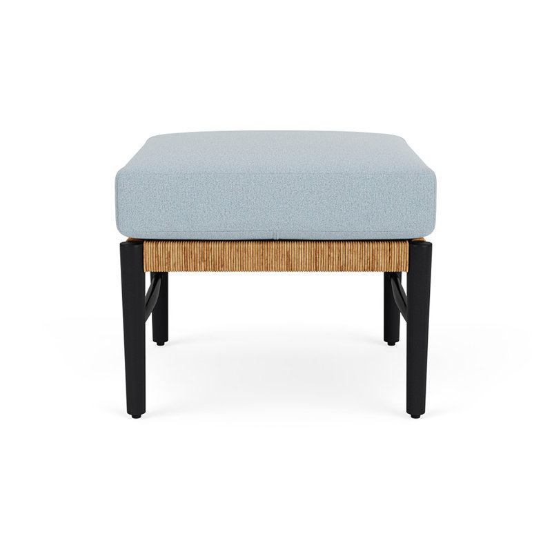 Galloway Outdoor Ottoman, Unearth Dew