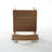 2-Pack Brown HDPE Outdoor & Garden Backres Modernist Designt Chairs-711404092
