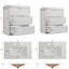 Ensemble de meuble-lavabo double 60 po-506004001