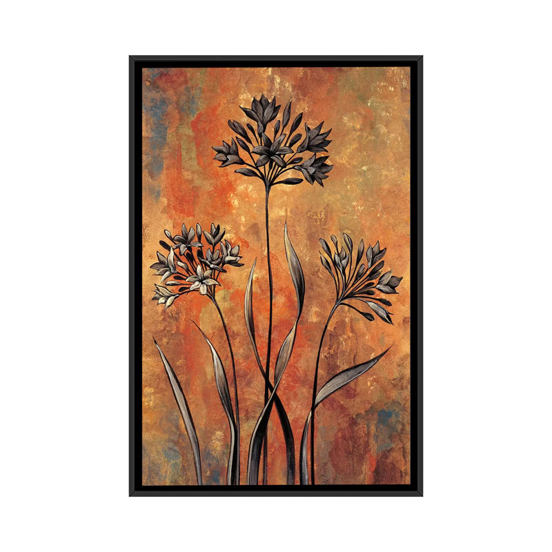 «Dreamscape II», reproduction d'art sur toile, H 26 po x l 18 po x P 1,5 po, Pas de tapis, Toile avec cadre noir