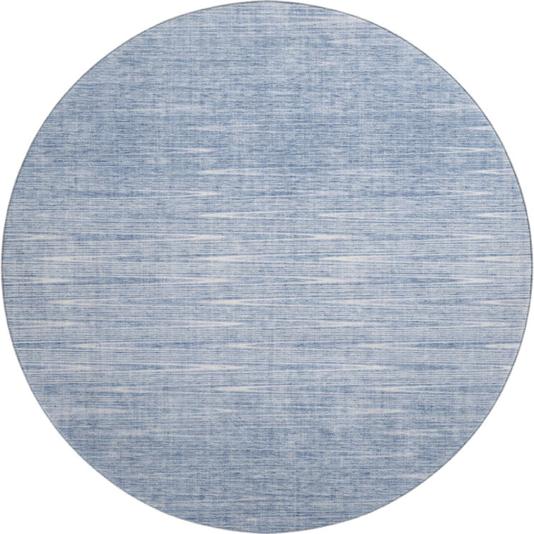 Premium Machine Washable Prisco Denim Rug