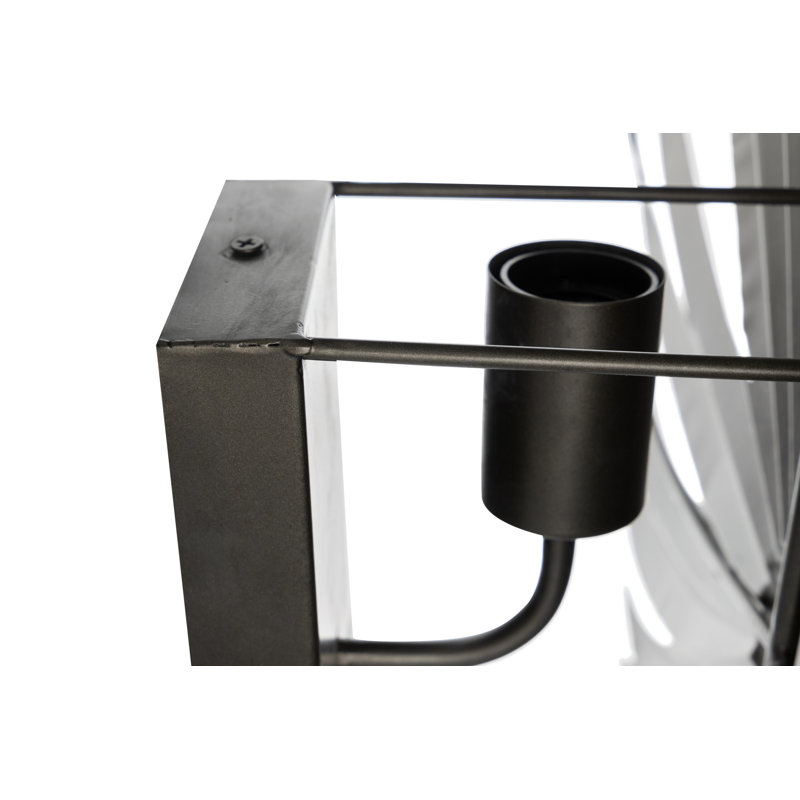 Wallchiere, 1 Light, Black/Golden
